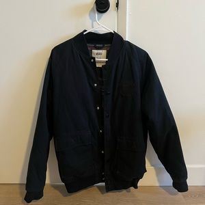 Black Vans Bomber Jacket